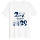 ソードアート・オンライン アリシゼーション ぽぷきゃらTシャツ ネイビー L [キャラクターグッズ]