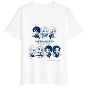 ソードアート・オンライン アリシゼーション ぽぷきゃらTシャツ ネイビー L [キャラクターグッズ]
