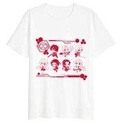 ソードアート・オンライン アリシゼーション ぽぷきゃらTシャツ レッド M [キャラクターグッズ]