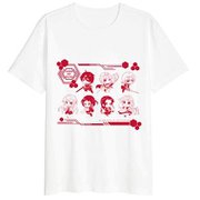 ソードアート・オンライン アリシゼーション ぽぷきゃらTシャツ レッド L [キャラクターグッズ]