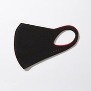 マスク Sサイズ DUAL BLACK×RED LOOKA DESIGN MASK 洗えるマスク 1枚入 C99D3-A048-S06T