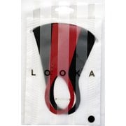 マスク Mサイズ DUAL DUAL RED×BLACK LOOKA DESIGN MASK 洗えるマスク 1枚入 C99D3-A048-M01T