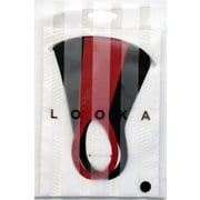 マスク Sサイズ DUAL DUAL RED×BLACK LOOKA DESIGN MASK 洗えるマスク 1枚入 C99D3-A048-S01T
