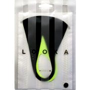 マスク Mサイズ DUAL STLIBLACK×LIMEGREEN LOOKA DESIGN MASK 洗えるマスク 1枚入 C99D3-A048-M01T