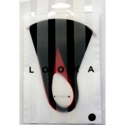 マスク Mサイズ DUAL STLIBLACK×RED LOOKA DESIGN MASK 洗えるマスク 1枚入 C99D3-A048-M01T