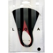 マスク Sサイズ DUAL STLIBLACK×RED LOOKA DESIGN MASK 洗えるマスク 1枚入 C99D3-A048-S01T