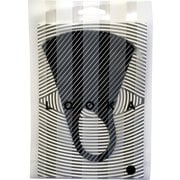 C99D1-A048-S03T [LOOKA DESIGN MASK BLACK×WHITE STRIPE Sサイズ]