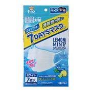 フィッティ 7DAYSマスク レモンミント 通気性が良い 7枚 ふつう