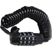 ロックスター コイルワイヤー錠 3.2×1650MM 暗証番号式ブラック 30144000
