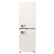 レトロ 冷凍/冷蔵庫 2ドア 130L レトロホワイト WRE-2133W