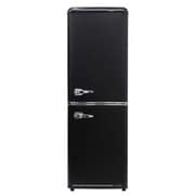 レトロ 冷凍/冷蔵庫 2ドア 130L オールドブラック WRE-2133K