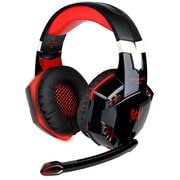 ゲーミング ヘッドセット マイク付き 男女兼用 HEADSET G2000/レッド