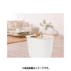 ヨドバシ.com - リッチェル Richell ラプレ 砂取りネコトイレ ホワイト [猫用トイレ] 通販【全品無料配達】