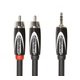 RCC-5-352RV2/1.5mRCAオスx2ストレート-3.5mmステレオミニオスストレートステレオ