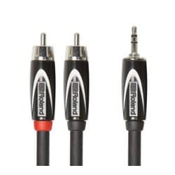 RCC-5-352RV2/1.5mRCAオスx2ストレート-3.5mmステレオミニオスストレートステレオ