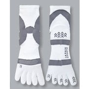 高機能ソックス JAPAN SPORTS SOCKS 3足セット 5本指ソックス ミドルショート丈 ホワイト 22-27cm男女兼用