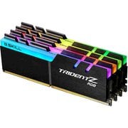 デスクトップ用メモリ DDR4-2666 8GB×4枚組 32GBセット ブラック ASUS AURA SYNC対応 F4-2666C18Q-32GTZR