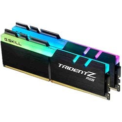 デスクトップ用メモリ AMD Ryzen対応 DDR4-3200 16GB×2枚組 32GBセット ブラック ASUS AURA SYNC対応 F4-3200C16D-32GTZRX