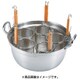 デカてぼ茹麺鍋セット 51-15cm用