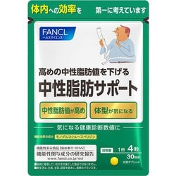 5281 中性脂肪サポート 30日分 120粒入 [健康食品]