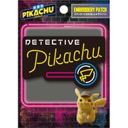映画 名探偵ピカチュウ ステッカーにもなるししゅうワッペン 1 ネオンサインピカチュウ [キャラクターグッズ]