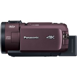 【新品】Panasonic 4k ビデオカメラ HC-WX2M-T ブラウン