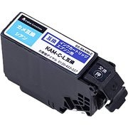 互換インクカートリッジ エプソン カメ KAM-C-L シアン 使い切りタイプ CC-EKAMLC
