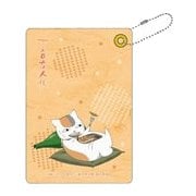 夏目友人帳 描き下ろし ニャンコ先生 餃子 パスケース [キャラクターグッズ]