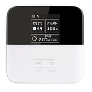 801ZT Pocket WiFi ホワイト [モバイルルーター]