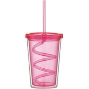 スパイラルストロータンブラー KSP3ST ピンク