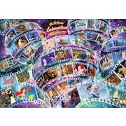 D108-005 ディズニー アニメーションヒストリー 55作品 [ジグソーパズル ホロ・クリスタル 108ピース（18.2×25.7cm）]