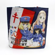 ガールズ&パンツァー 最終章 撥水肩掛けトートバッグ 描き下ろしBC自由学園 [キャラクターグッズ]