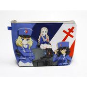 ガールズ&パンツァー 最終章 撥水ポーチ 描き下ろし BC自由学園 [キャラクターグッズ]