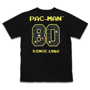 PAC-MAN 80 Tシャツ BK L [キャラクターグッズ]