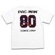 PAC-MAN 80 Tシャツ WHT XXL [キャラクターグッズ]