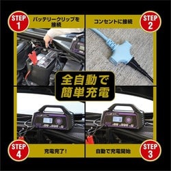 ヨドバシ.com - 大自工業 Meltec メルテック MP-220 [全自動パルスバッテリー充電器 (バイク～ミニバン・小型トラック・小型船舶)  12V専用 定格15A バッテリー診断機能付] 通販【全品無料配達】