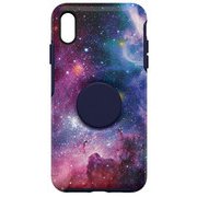 Otter + Pop Symmetry シリーズケース iPhone XS Max用 Blue Nebula 77-61746