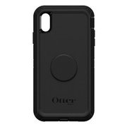Otter + Pop Defender シリーズケース iPhone XS Max用 Black 77-61808