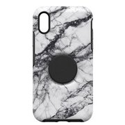 Otter + Pop Symmetry シリーズケース iPhone XR用 White Marble 77-61727