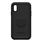 Otter + Pop Defender シリーズケース iPhone XR用 Black 77-61794