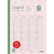 ロジカルダイアリー5月始まり 2019 新元号 B5 ピンク NS-B502-N19-4