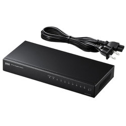 Giga対応スイッチングハブ 8ポート ループ検知機能つき LAN-GIGAH8L