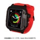 YHDIPCW4S-RD [防水防塵ケース Apple Watch 4/5/6/SE 40mm レッド]