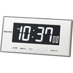 ルーク デジットD78 デジタル目覚まし時計 温度計付（-9.9～50℃）/湿度計付（20～95％） 8RDA78SR03