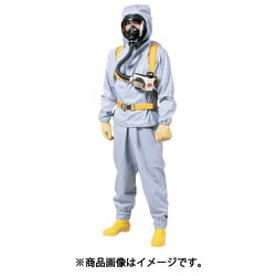 07772 [シゲマツ 密閉形防護服PS410E上着中]
