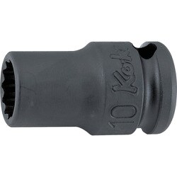 13406M-12 [コーケン 9.5mm差込 インパクト12角ソケット(薄肉) 12mm]