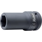 16301X-37 [コーケン 19mm差込 インパクト6角セミディープソケット(薄肉) 37mm]