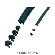 209-7007 [スガツネ工業 ガラスはめ込み用ゴムパッキン （210-046-228） 1m]