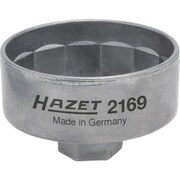 2169 [HAZET カップ式オイルフィルターレンチ14角 フィルター径74.4差込9.5]