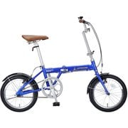 折りたたみ式自転車 AL-FDB161 16インチ ブルー YG-1202